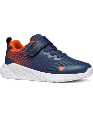 GEOX SAPATILHAS J66GBB J SPRINTYE BOY NAVYORANGE
