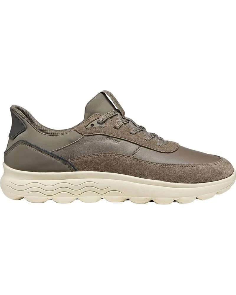 GEOX SNEAKERS UOMO U56MPA U SPHERICA PLUS DOVEGREY