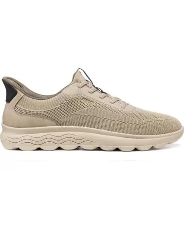 GEOX TÊNIS SPHERICA PLUS U55MPA LTBEIGE HOMEM