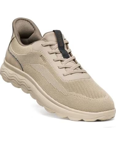 GEOX TÊNIS SPHERICA PLUS U55MPA LTBEIGE HOMEM