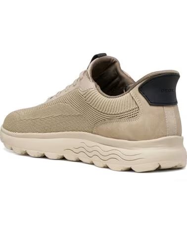 GEOX TÊNIS SPHERICA PLUS U55MPA LTBEIGE HOMEM