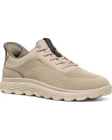 GEOX TÊNIS SPHERICA PLUS U55MPA LTBEIGE HOMEM