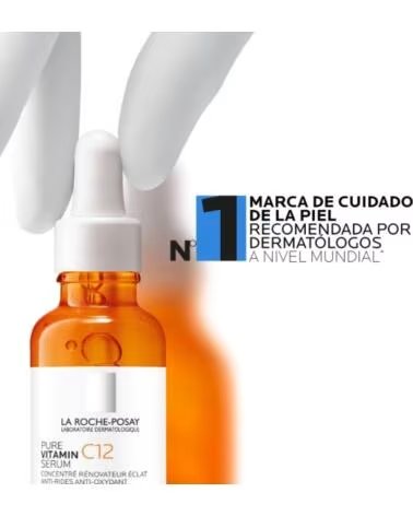 LA ROCHE-POSAY SÉRUM ANTIEDAD E ILUMINADOR PURE VITAMIN C12