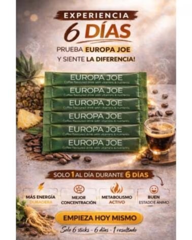 VALENTUS CAFE EUROPA JOE 6 STICK- PLAN 6 DiAS