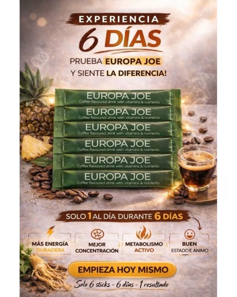 VALENTUS CAFE EUROPA JOE 6 STICK- PLAN 6 DiAS