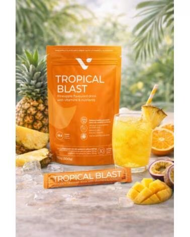 VALENTUS TROPICAL BLAST 30 SOBRES INDIVIDUALES PLAN 1 MES