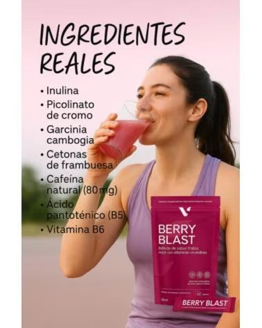 VALENTUS BERRY BLAST 30 SOBRES X5 G PLAN 30 DiAS