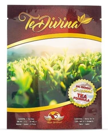 VIDA DIVINA Te DETOX TEA Te DIVINA 1 - 1 SOBRE PARA 7 DiAS
