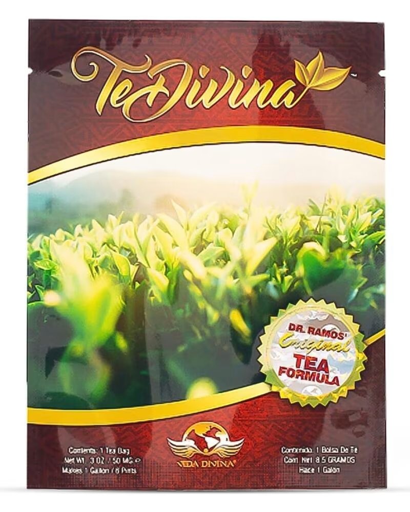 VIDA DIVINA Te DETOX TEA Te DIVINA 1 - 1 SOBRE PARA 7 DiAS