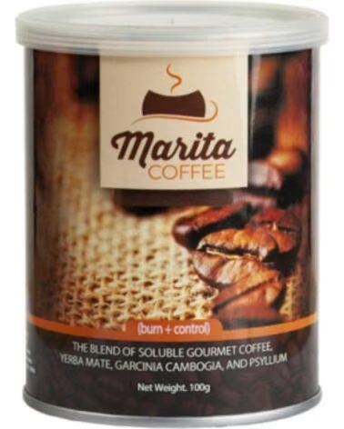MARITA CAFE BURN CONTROL CON PSYLLIUM 1UD 100G