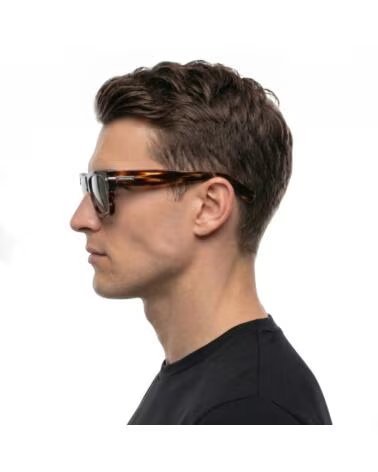 ÓCULOS DE SOL SALVADOR FERRAGAMO RETANGULARES DE ACETATO SF2033S MARROM MARRóN