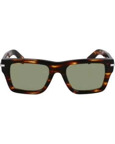 ÓCULOS DE SOL SALVADOR FERRAGAMO RETANGULARES DE ACETATO SF2033S MARROM MARRóN