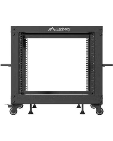 LANBERG ARMARIO ABIERTO RACK 19 9U 600X600 AJUSTABLE HASTA BLACK