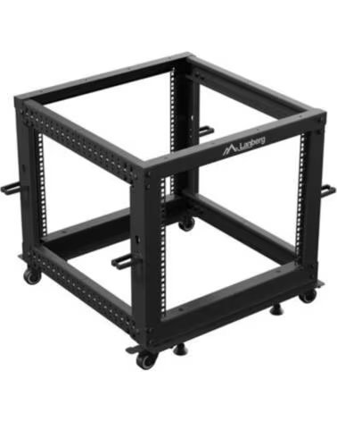 LANBERG ARMARIO ABIERTO RACK 19 9U 600X600 AJUSTABLE HASTA BLACK