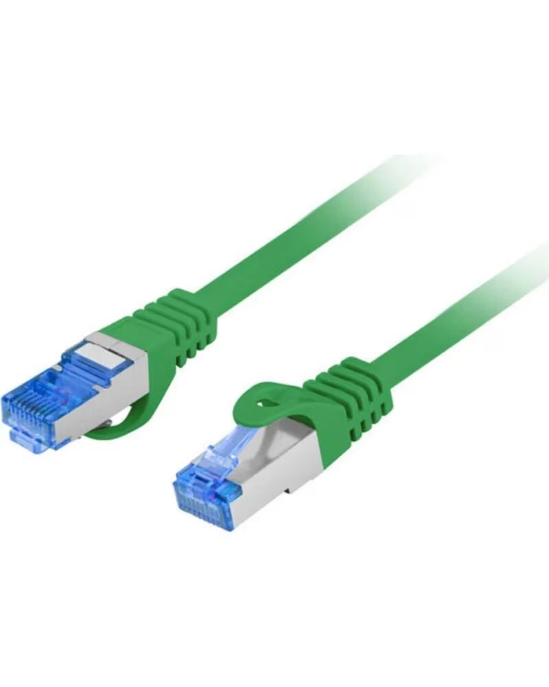 LANBERG CÂBLE RÉSEAU CAT 6A S-FTP LSZH CCA 5M VERT FLUKE PASSED RED