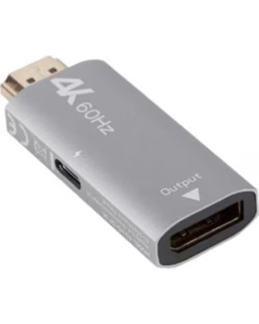 LANBERG Adaptador 4k hdmi a displayport macho - hembra