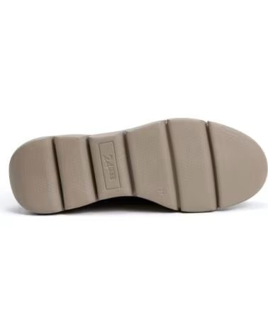 KOMBINIERTE LEDER-SNEAKER 24 HRS 27006 BRASS