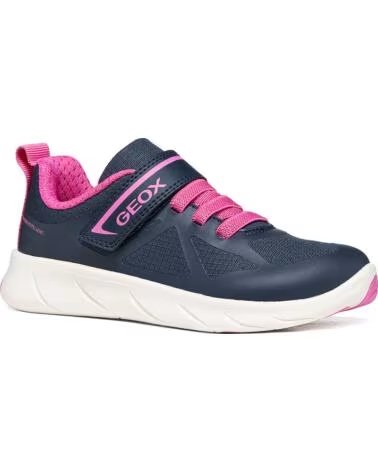 GEOX TÉNIS PARA RAPARIGA J668KA FOOT-RUN GIRL NAVYFUCHSIA
