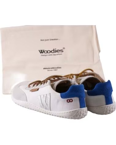WOODIES ZAPATILLAS BAREFOOT DROP 0 HOMBRE ORIGIN 2 BLANCO