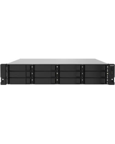 QNAP Servidor nas ts - 1232pxu - rp - 4g 12 bahias 2u rack 4gb gigabit ethernet