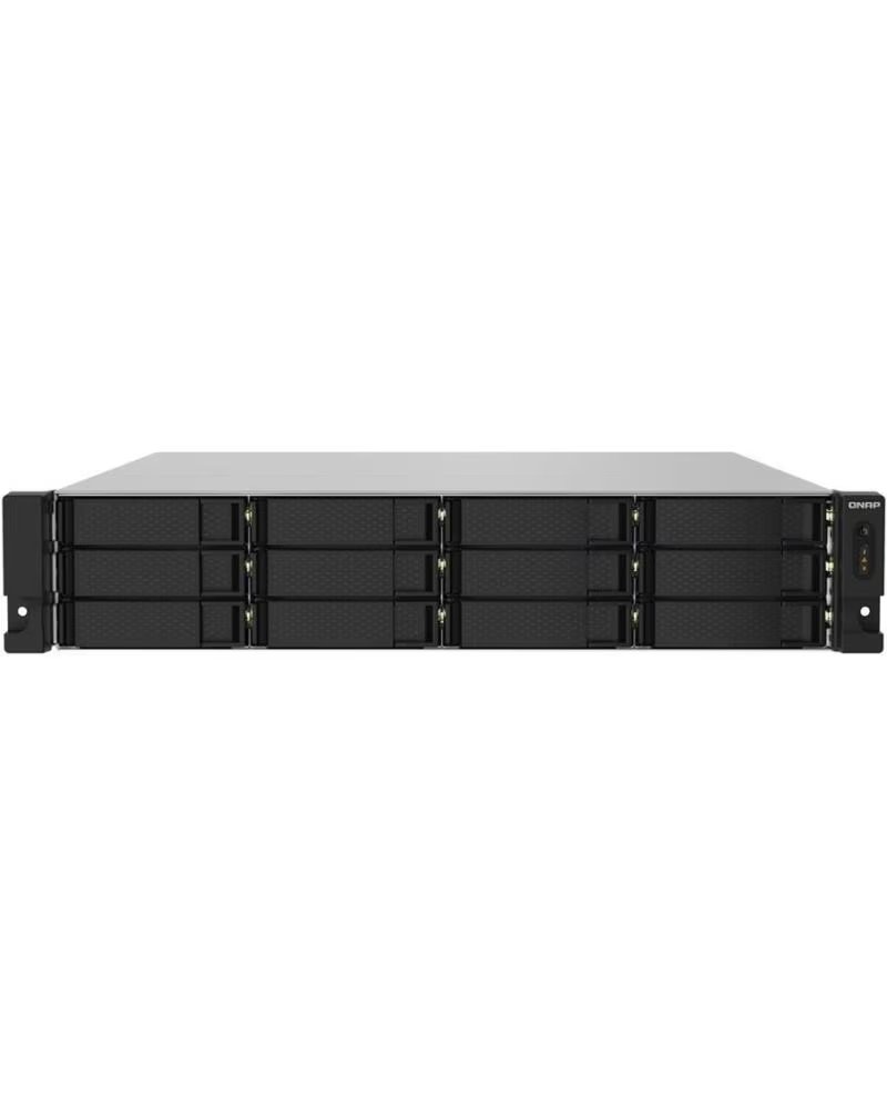 QNAP Servidor nas ts - 1232pxu - rp - 4g 12 bahias 2u rack 4gb gigabit ethernet