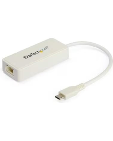 STARTECHCOM Adaptador usb tipo c a rj45 usb tipo a startech macho - hembra - blanco