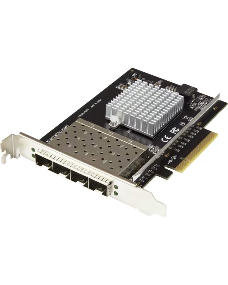 STARTECHCOM Tarjeta de red startech 4x sfp pci express