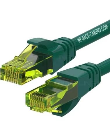 WP EUROPEAN CABLING SOLUTION Cable de red wp latiguillo rj45 u - utp cat 6a 0 5m verde
