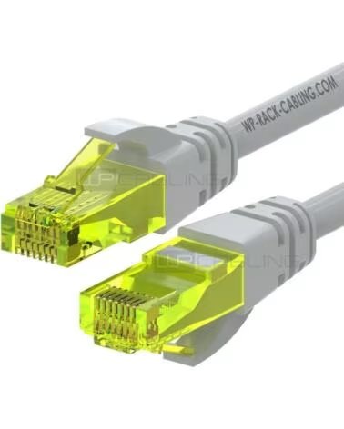 WP EUROPEAN CABLING SOLUTION Cable de red wp latiguillo rj45 u - utp cat 6a 1m gris