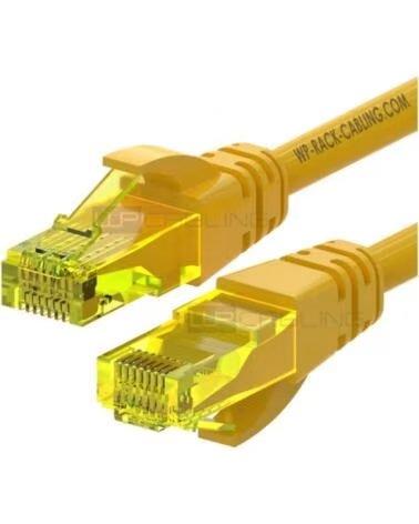WP EUROPEAN CABLING SOLUTION Cable de red wp latiguillo rj45 u - utp cat 6a 3m amarillo