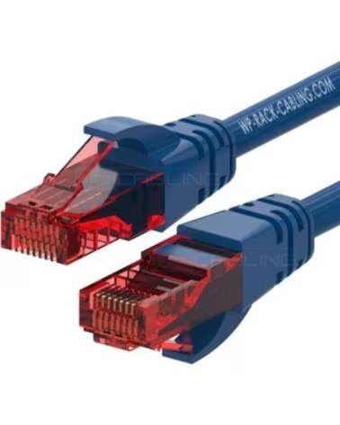 WP EUROPEAN CABLING SOLUTION Cable de red wp latiguillo rj45 u - utp cat 6 0 2m azul