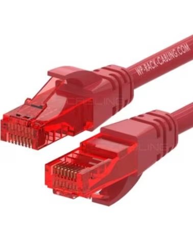 WP EUROPEAN CABLING SOLUTION Cable de red wp latiguillo rj45 u - utp cat 6 0 5m rojo