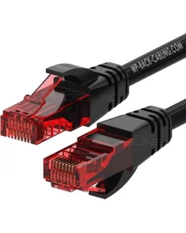 WP EUROPEAN CABLING SOLUTION Cable de red wp latiguillo rj45 u - utp cat 6 1m negro