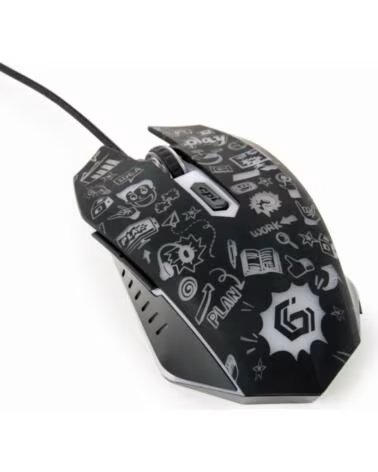 GEMBIRD RATON MUS-6B-GRAFIX-01 OPTICAL 3600DPI USB BLACK