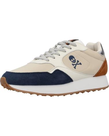 Zapatillas deporte de Mujer SCALPERS GINA DEPORTIVO CAMEL-AZUL BEIGE