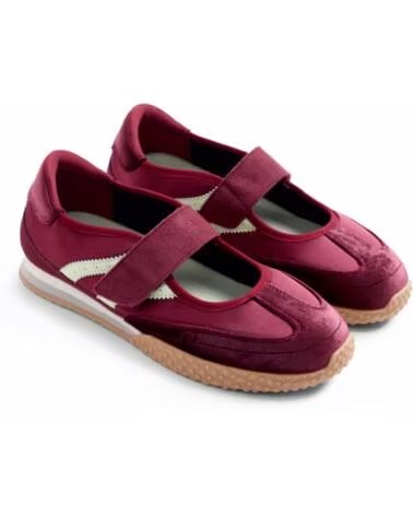 GIOSEPPO SPORTLICHE BALLERINAS 80214 BURDEOS