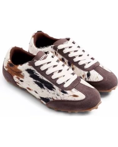 GIOSEPPO BASKETS EN CUIR MOTIF VACHE 80219 VACA