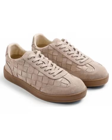 GIOSEPPO SNEAKER 80672 GEFLOCHTENES LEDER SAND ARENA