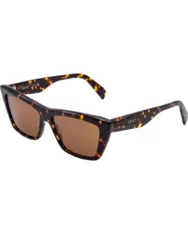 LIU JO Gafas de Sol Mujer Rectangulares de Acetato LJ802S HAVANA