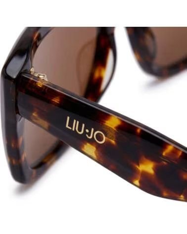 LIU JO Gafas de Sol Mujer Rectangulares de Acetato LJ802S HAVANA