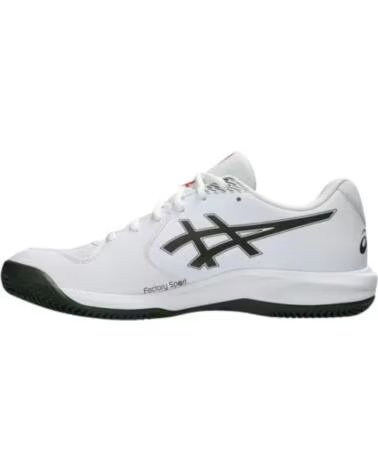 ASICS SAPATOS DE PADEL GEL-DEDICATE 9 MIDNIGHT-OATMEAL WHITE-VINTAGE KHAKI RED