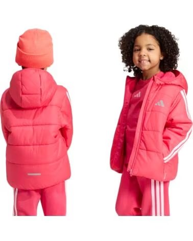 ADIDAS GESTEPPTE KAPUZENJACKE FÜR MÄDCHEN ROSA