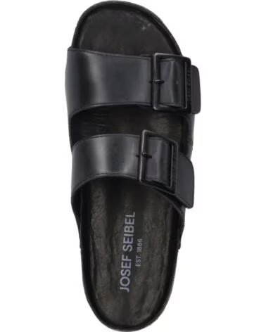 JOSEF SEIBEL ALICE-01 SANDALI IN PELLE NEGRO
