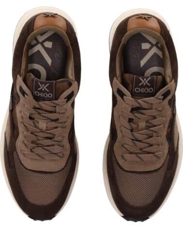 CHIKA10 TREK 02 HERREN SNEAKER VELOURSLEDER MARRON-BROWN