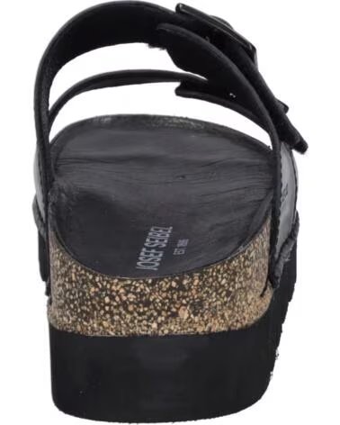JOSEF SEIBEL ALICE-01 SANDALI IN PELLE NEGRO