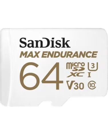 SANDISK Tarjeta memoria micro secure digital 64gb max endurance clase 10 uhs - i u3