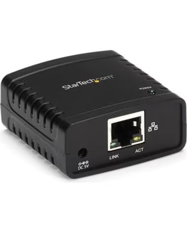 STARTECHCOM Servidor de impresion startech ethernet a usb 2 0