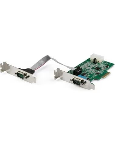 STARTECHCOM Tarjeta adaptadora pci express startech 2x rs232