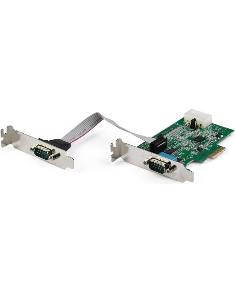 STARTECHCOM Tarjeta adaptadora pci express startech 2x rs232