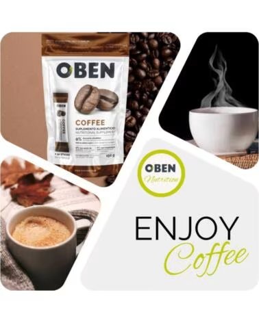 OBEN CAFE CAFE QUEMA GRASAS 6 SOBRES INDIVIDUALES SIN AZUCAR AnADIDO PARA 1 SEMANA